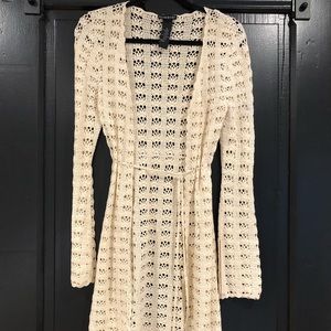 Crochet Belle Sleeve Cardigan